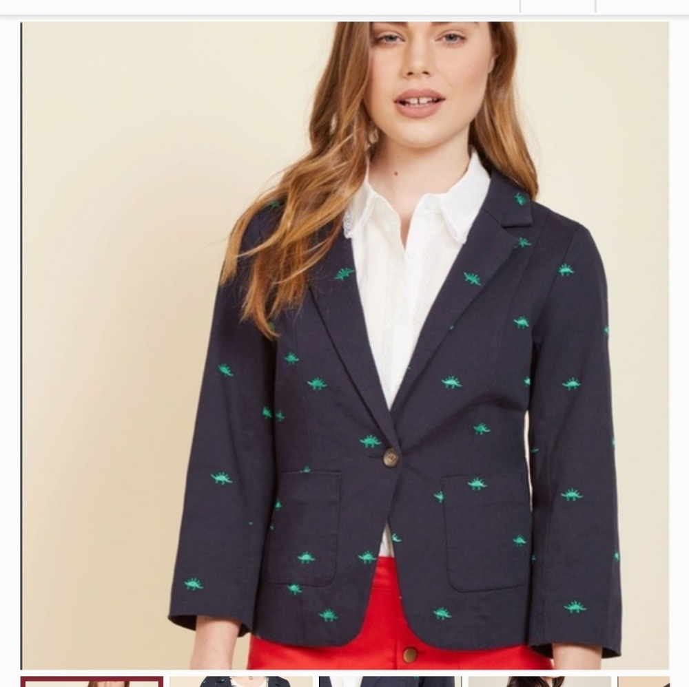 Legendary Lifestyle Cotton Blazer in Navy Dino S